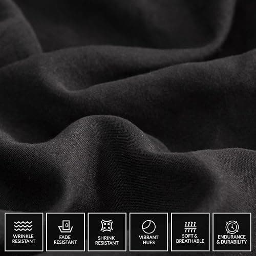 Pamposh Double Duvet Set - Pre-Washed Microfibre Bedding Set for Added Softness & Comfort - Lightweight Premium Quilt Cover Set for All Seasons With Zipper Closure thumbnail 8