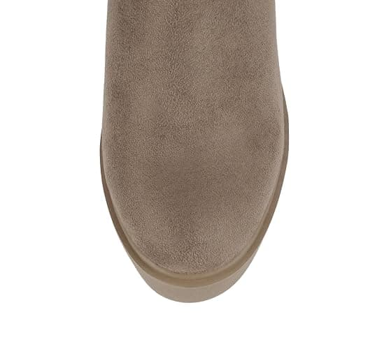 Soda EDITOR ~ Women Lug Sole High Heel Chelsea Fashion Ankle Boot w/Double Elastic Gore thumbnail 6