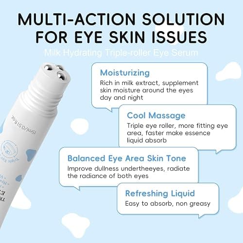 INSEEK Milk Skin Care Set for Kids & Teens, Gentle & Natural Formula Skin Care Routine Kit, Daily Moisturizing, Improve Dull Skin, For Soft, Supple-Looking Skin, Skincare Gift Set for Women Girl thumbnail 8