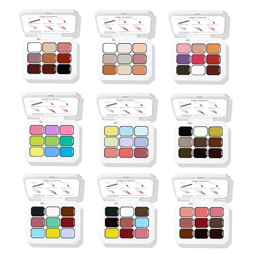 AOBOO Ombre Gel Nail Polish Nail Sponges for Ombre 9 Series Colorful Blush Effect Pat Painting Gradient Blooming Gel for Ombre Nails Multistyle French Manicure Nail Art DIY Home (A4, 1) thumbnail 7