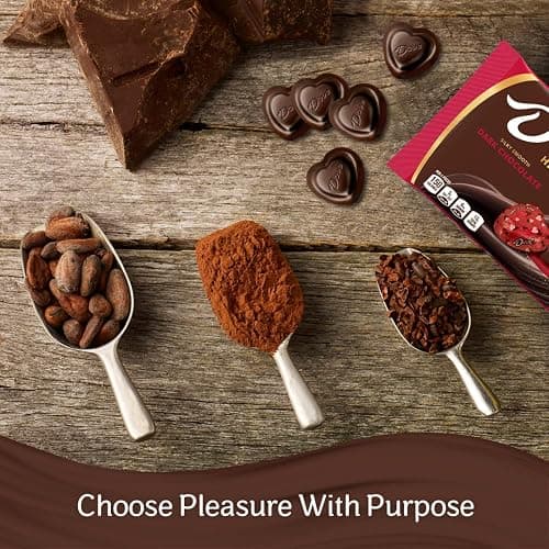DOVE PROMISES Valentine Dark Chocolate Candy Hearts 8.87-Ounce Bag thumbnail 6