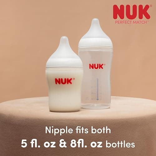 NUK Perfect Match Natural + Anti-Colic Bottle, 5 oz, 4 Pack thumbnail 8
