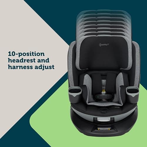 Safety 1st Turn and Go 360 DLX Rotating All-in-One Convertible Car Seat thumbnail 4