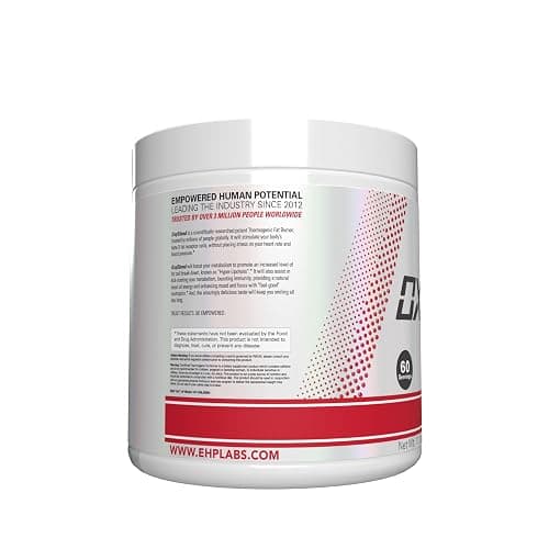 EHP Labs OxyShred Pre Workout Powder - Preworkout Powder with L Glutamine & Acetyl L Carnitine, Energy Boost Drink - Raspberry Refresh, 60 Servings thumbnail 2
