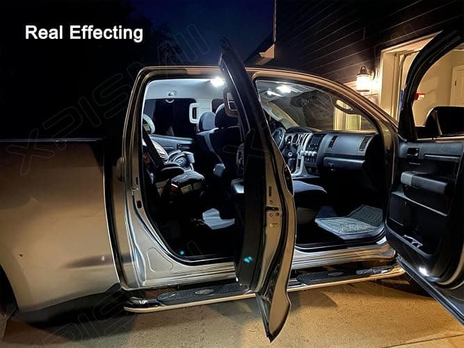 Xpismii 14 Piece 6000K White Ram Interior LED Light Kit Package Replacement for Dodge Ram 1500 2500 3500 Pickup 2003 2004 2005 2006 2007 2008, with Placement Diagram and Install Tool thumbnail 4