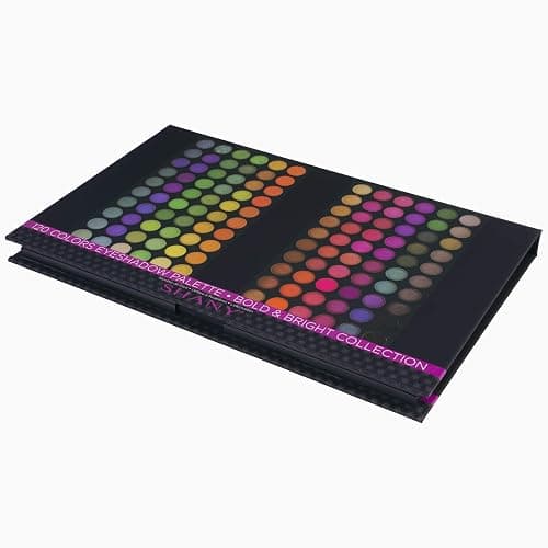SHANY Highly Pigmented Eye Makeup Palette, 120 Matte Shimmer Metallic Eyeshadow Pallet with Long Lasting and Blendable Natural Colors - Classic Neon thumbnail 7