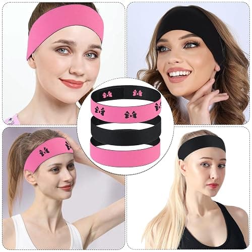 Giantree 3Pcs Elastic Wig Bands for Lace Frontal Security-Adjustable, Melting Band for Laying Edges Elastic Bands for Wig Grip, No-Slip Headband Wig Holding Band(Butterfly) thumbnail 6