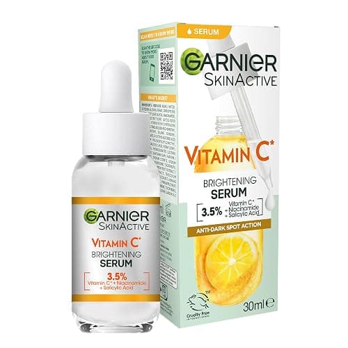 Garnier SkinActive Vitamin C Day Serum, Anti-Dark Spot and Brightening Face Serum for All Skin Types, 30 ml thumbnail 2