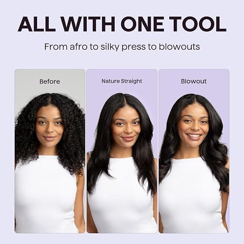 Wavytalk Thermal Brush Blowout Boost 1.5″ Heat Round Brush for Blowout Look | Negative Ion Technology, Tourmaline Ceramic, 5 Temperature Settings Dual Voltage, Less Damage, Sakura Pink thumbnail 2
