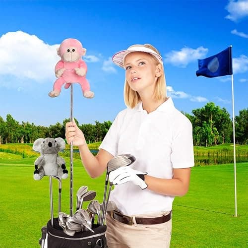 MAZEL Monkey Golf Club Head Cover for 460CC Driver,Woods thumbnail 7