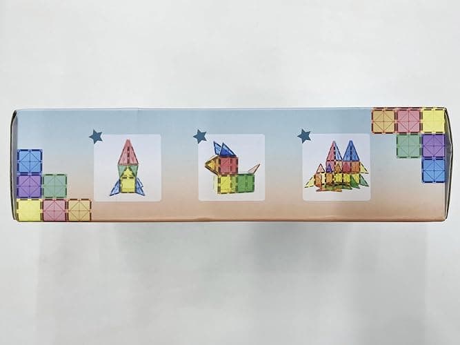 Magnetic Tiles Kids Toys STEM Magnet Toy for Toddler Magnetic Blocks Building Preschool Learning Sensory Montessori Toys for 3+ Year Old Boys and Girls, Safe Creativity Toddler Kids Toy 40PCS thumbnail 9