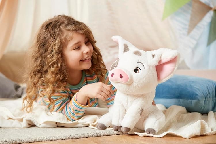 Disney Store Official Pua Plush, Moana, Medium 13 Inches, Iconic Cuddly Toy Character with Embroidered Eyes and Soft Plush Features, Suitable for All Ages 0+ thumbnail 4