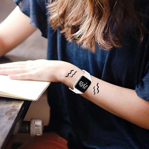 Kids Watch, No App Fitness Tracker Watch for Kids Teenager Digital Watch with Steps Counter/Distance/Calories/Alarm/Stopwatch Fitness Watches Girls Boys Gift for Teens thumbnail 5