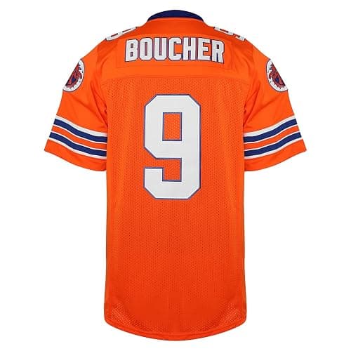 Phoneutrix Bobby Boucher #9 The Waterboy Adam Sandler Movie Mud Dogs Bourbon Bowl Football Jersey thumbnail 3