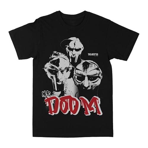 Philcos MF Doom - 3 Pictures - Black Tee - Image 1