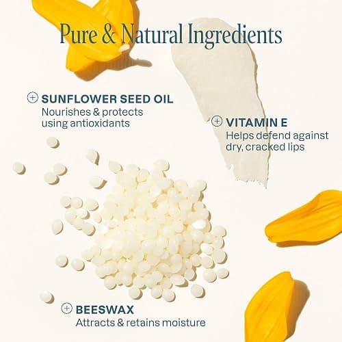 Cliganic Organic Lip Balm Set (6 Flavors) - 100% Natural Hydrating, Moisturizing for Dry Cracked Lips, Stocking Stuffer Gift for Men & Women thumbnail 4
