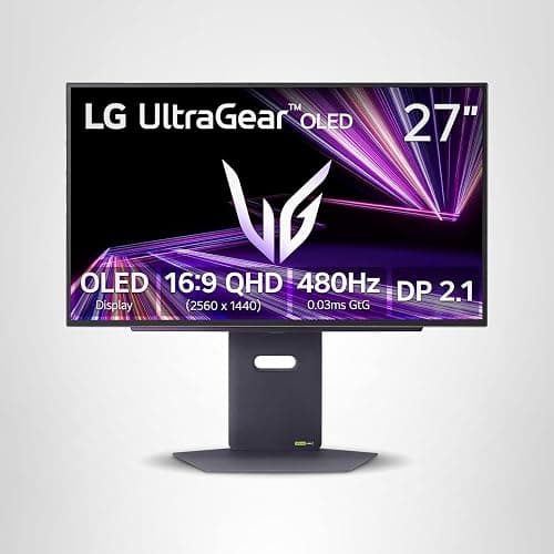 LG 27GX790A-B 27-inch Ultragear OLED Gaming Monitor QHD 1440p 480Hz, 0.03ms, DisplayPort 2.1, True Black 400, NVIDIA G-Sync, AMD FreeSync Premium Pro, HDMI, USB, Tilt/Height/Swivel/Pivot Stand, Black thumbnail 18