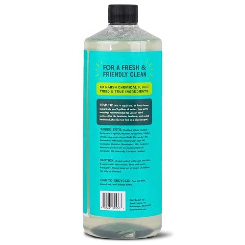 Aunt Fannie's Ultra Concentrated Floor Cleaner Vinegar Wash, Multi-Surface Solution For Mopping, Makes 16 Gallons, Eucalyptus Scent, 32 oz. (Pack of 1) thumbnail 7