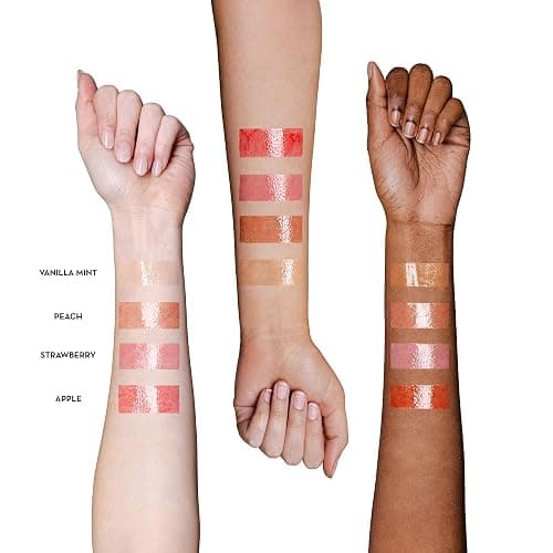 The Crème Shop x Hello Kitty | Kawaii Kiss Moisturizing Lip Oil - Strawberry | Ultra Hydrating Lip Moisturizer | Cool-Toned Mauve Pink Tinted Lip Gloss thumbnail 4