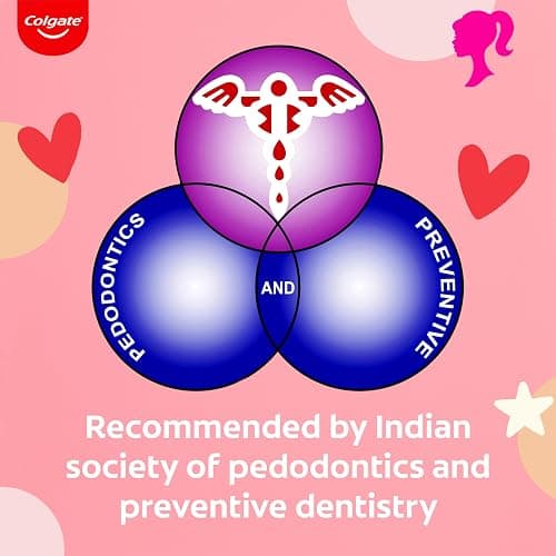 Colgate Kids Barbie Red Toothpaste - 80 g thumbnail 4