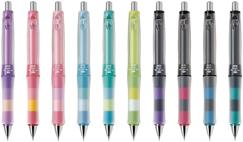 Pilot Mechanical Pencil Dr. Grip CL Play Boader, 0.5mm, Floral Pink (HDGCL-50R-PFP) thumbnail 4