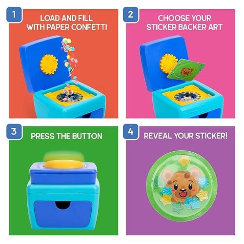 Educational Insights 3D Sticker Maker Kit - Craft Kit for Kids, Mess Free Activity, Make Your Own Sticker Machine, DIY Puffy Stickers for Kids, Creative Gifts, Boys & Girls Ages 5+ thumbnail 3