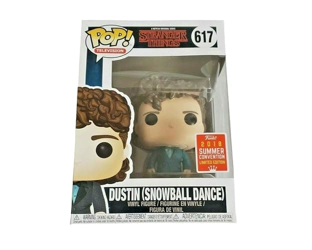 Funko Pop! Stranger Things Dustin Snowball Dance Summer Exclusive 2018 thumbnail 4