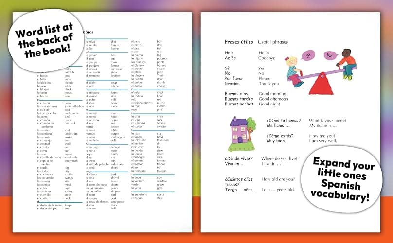 My First 100 Words - Mis Primeras 100 Palabras - English / Spanish First Words Bilingual Book, Ages 1-7 (en español) thumbnail 3