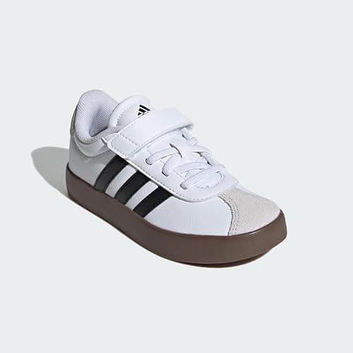 adidas Unisex-Child Vl Court 3.0 Elastic Lace & Strap thumbnail 6