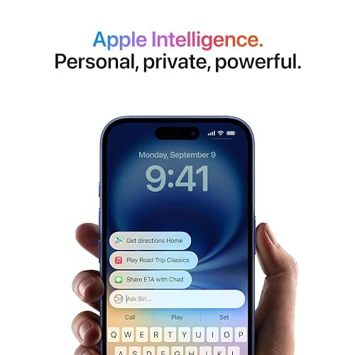 Apple iPhone 16 Plus 128 GB: 5G Mobile phone with Apple Intelligence, Camera Control, A18 Chip and a Big Boost in Battery Life. Works with AirPods; Pink thumbnail 6