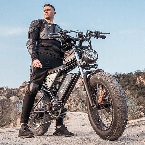 Electric Bike for Adults Q20, 2000/1500W, 37/30MPH,52V 40AH,48V/20AH E-Bike,30-180 Miles Electric Motorcycle, 20" Fat Tire Dirt Bike, UL2849 All Terrain for Mountains, Snow, Sand, Road thumbnail 6