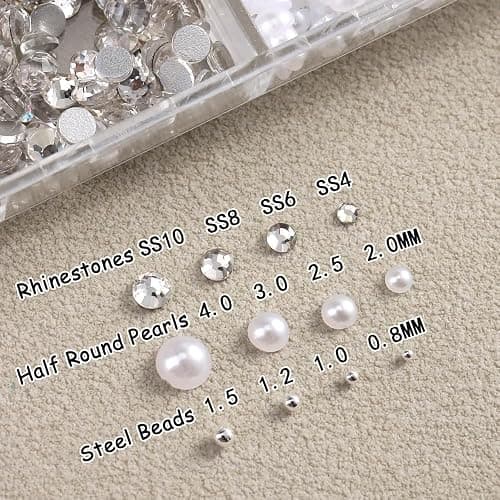 3D Mixed Sizes Nail Art Charms thumbnail 5