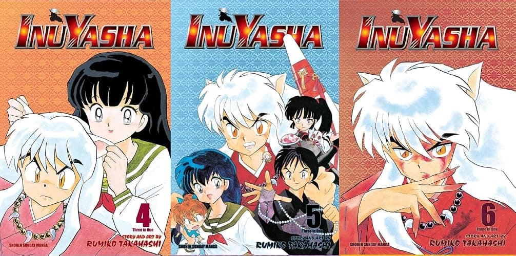 Inuyasha VIZBIG Edition Manga by Rumiko Takahashi: 9-book Collection Set Vol 1-9 thumbnail 3