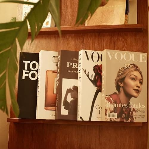 Vankairos 5 Pcs Decorative Books Aesthetic Room Decor Fashion Accessories Fake Books Set for DéCor, Modern Home Office Decor Coffee Table, Bedroom Living Room Home Book Shelf DéCor Accents thumbnail 2