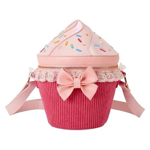 Loungefly Figural Cupcake Crossbody Bag - Image 1