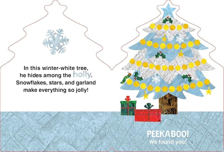 The Very Hungry Caterpillar's Peekaboo Christmas (The World of Eric Carle) thumbnail 3