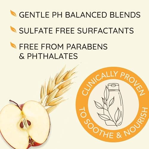 Aveeno Apple Cider Vinegar Shampoo + Conditioner Set, Hair Care Bundle for Balance & High Shine, Daily Clarifying & Soothing Scalp Shampoo & Conditioner for Oily & Dull Hair, Two Pack, 2 x 12 fl. oz thumbnail 4