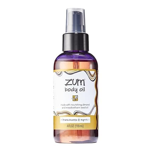Indigo Wild Zum Frankincense & Myrrh Body Oil - Nourishing Body Massage Oil for Massage Therapy & Hydration - Nourishing, Vegetarian Massaging Oil with Sweet Almond Oil - 4 fl oz thumbnail 2