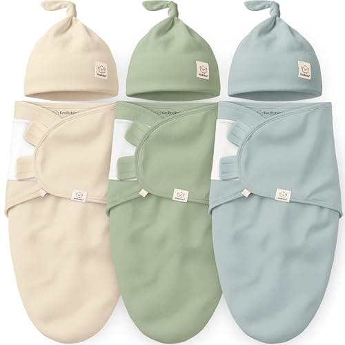 3 pack organic swaddles - Image 1