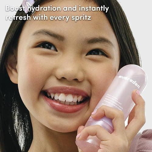 Evereden Kids Multi-Vitamin Hydrating Face Mist | Nourishing Face Spray, Preppy Skincare Essential for Ages 6+ | Clean Formula Safe for Sensitive Skin | Multi-Vitamin Complex, Peach & Mango Juice thumbnail 7