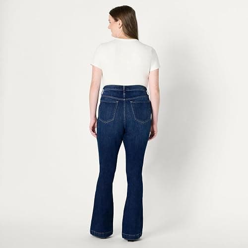 Amazon Essentials Womens High Stretch High-Rise Flare Jeans thumbnail 8