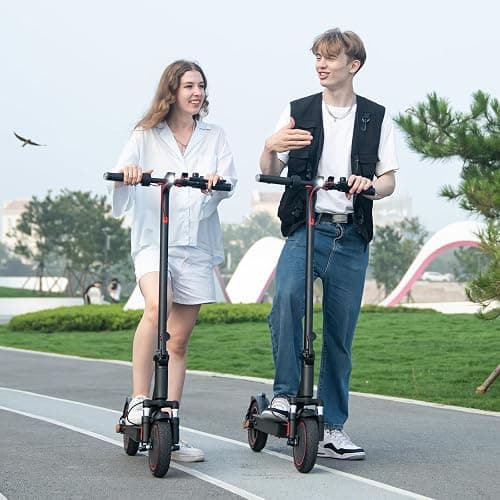 EVERCROSS EV85F Monopattino Elettrico Adulto, 8,5'' Scooter Elettrico Pieghevole - APP, Motore da 350W, Batteria da 7,8AH, Peso di 15KG, Carico Massimo 120KG, Doppio Freno, Doppio Ammortizzatore thumbnail 7