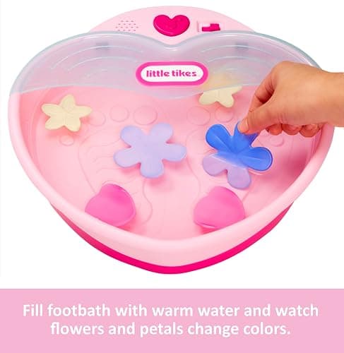 Little Tikes Play & Pamper Spa Set with 17 Accessories, Pretend Play Beauty Set, for Toddlers Kids Ages 2+ Years thumbnail 3