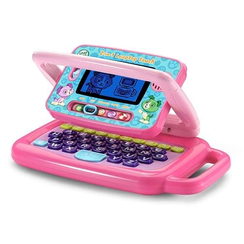 LeapFrog 2-in-1 LeapTop Touch (Frustration Free Packaging), Pink thumbnail 4