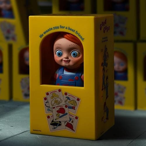 POP MART Chucky Franchise Series Blind Box Figures, Collectible Toys Spooky Home Decorations, Holiday for Girls and Boys, Single Box thumbnail 5