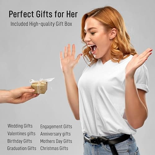 RIMRIVA 18K Gold-plated Bracelets for Women Friendship Love Bangle Bracelets Stainless Steel Bracelet Jewelry Birthday Gifts for Women Stocking Stuffers thumbnail 7
