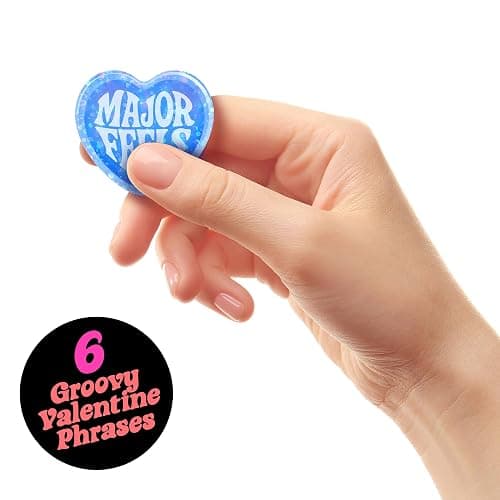 Schylling Needoh Teenie Sparkle Hearts - Sensory Squeeze Toy - Colors May Vary thumbnail 3