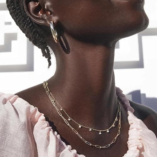 Kendra Scott Courtney Paperclip Necklace, Fashion Jewelry for Women thumbnail 5