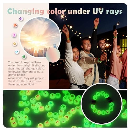 FZIIVQU 6100Pcs Clay Beads Bracelet Making Kit 24 Colors Friendship Bracelet Beads Kit with Preppy Polymer Bead for Jewelry Making Charms Gifts for Teen Girls Ages 6-12 thumbnail 6