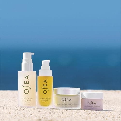 OSEA Bodycare Bestsellers Skincare Set - 4-piece Body Travel Set - 1oz - Body Oil, Body Butter, Body Scrub, & Body Wash thumbnail 3